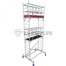   Krause ProTec Alumínium gurulóállvány 2,00x0,70m, munkam.: 6,3m - 940131