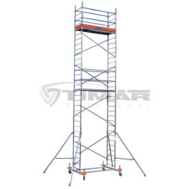   Krause ProTec Alumínium gurulóállvány 2,00x0,70m, munkam.: 10,3m - 940179