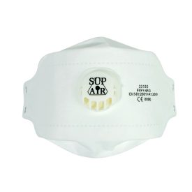   Munkavédelmi  Pormaszk SupAir Szelepes, 3 paneles, részecskeszűrős FFP1  23185