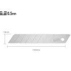 Olfa  Tartalék penge 18mm/100mm/0,5mm (sárga, 10db)  LB-10B