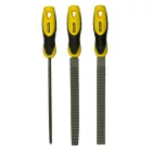 Stanley 0-22-477 Reszelő (ráspoly) készlet 200mm, 3részes (lapos, félkerek, kerek)