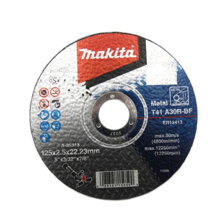 Makita  A-85313 Vágótárcsa 125x2,5x22,2mm Acél
