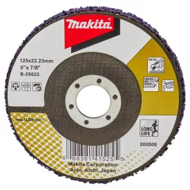   Makita  B-29022 Tisztítótárcsa lila, üvegszálas 125x22,23mm
