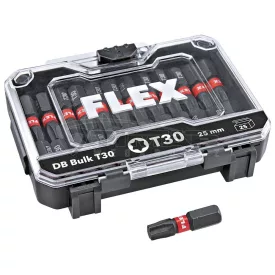 Flex DB Bulk T30 Csavarozó bit T30x25mm, 25db 530.492