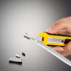 OLFA  Pengekés/fűrész csúszásmentes markolat, automata rögzítés, 12,5mm  CS-5