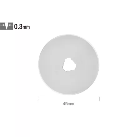 OLFA  Tartalék körpenge (folyamatos) 45mm/0,3mm  RB-45-1