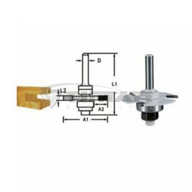   Makita  D-48979 Horonymaró kés, befogó:8 átmérő:47,6 munkahossz:4