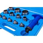 BGS-566 Kézi lyukasztó készlet, 14 részes, 5-35mm