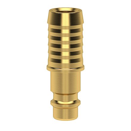 LÜDECKE Gyorscsatlakozó dugó tömlővéges 13mm réz (ES13S)