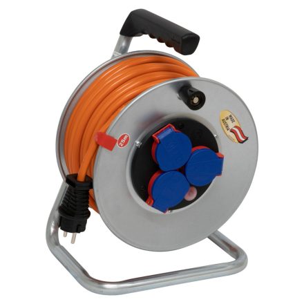 Brennenstuhl 1198328025 BAT Kábeldob 25m IP44 szürke/narancs