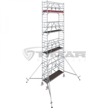 Krause STABILO Gurulóállvány 1000-es sorozat 2,50x0,75m, Munkam.: 9,3m (777065)