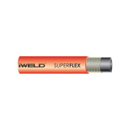 Iweld  SUPERFLEX Acetilén tömlő (disszugáz) 8,0x3,5mm (50fm/tekercs) 30SPRFLEXAC8