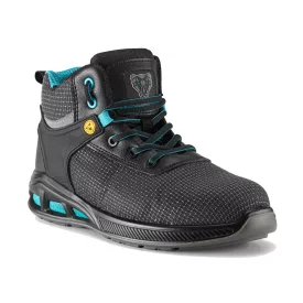   Munkavédelmi  Bakancs Elite Merlin Mid fekete-kék ESD WR S3 SRC TE_MERLIN_MID 38-as