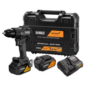   DeWALT DCD86MP2T-QW Akkus Ütvefúró-csavarbehajtó 18V 5,0Ah, T-STAK koffer MCLAREN