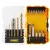 DeWalt DT70711-QZ Fúrószár és bitkészlet, 19részes