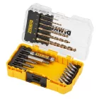 DeWalt DT70711-QZ Fúrószár és bitkészlet, 19részes