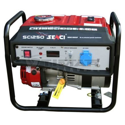 SENCI SC1250 LITE Áramfejlesztő; Névl. telj.:0,8kW; 3Le; 28kg; benzines 6426390839053