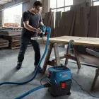 Bosch GAS15PS Porszívó, száraz-nedves 1100W, félautomata 15L 06019E5100
