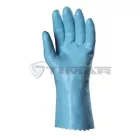Munkavédelmi  Kesztyű Kék 30cm hosszú latex mártott, sav-, lúg-, vegyszerálló 5210  10/XL