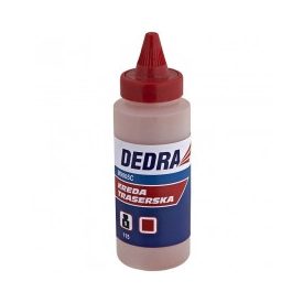 Dedra M9005C Porfesték kréta 115g, piros