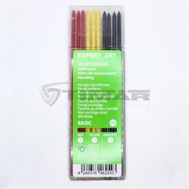   EXPERT  8486010 DRY Tartalék hegy készlet (3 PIROS, 3 SÁRGA, 4 GRAFIT)