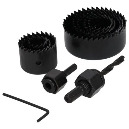 Dedra  0791 Fa körkivágó készlet 8részes 19-64mm