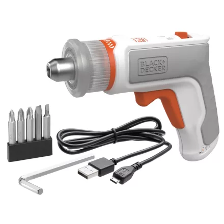 Black+Decker BCRTA01-XJ Beépített akkus csavarozó imbusz/hatlap befogással 3,6V