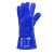 Munkavédelmi  Hegesztőkesztyű kék marhahasíték, szikraálló, 350°C-ig véd 1WEL360009  9/L