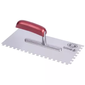 Inox gletvas, e-fogazat 130x280x0,7mm  042101-0068