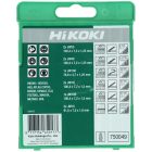 Hikoki  750049 Dekopírfűrészlap készlet 10részes, FA/FÉM/MŰANYAG