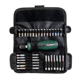 METABO  626726000 Bitkészlet gyöngyvászon tartóban