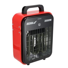   Dedra DED9920B Elektromos termosztát (fűtőelem) 1000/2000W, 400m3/h