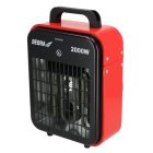 Dedra DED9920B Elektromos termosztát (fűtőelem) 1000/2000W, 400m3/h