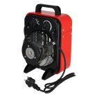 Dedra DED9920B Elektromos termosztát (fűtőelem) 1000/2000W, 400m3/h