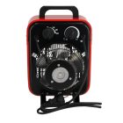 Dedra DED9920B Elektromos termosztát (fűtőelem) 1000/2000W, 400m3/h