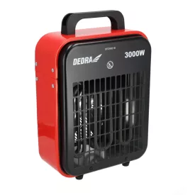   Dedra DED9921B Elektromos termosztát (fűtőelem) 1000/2000/3000W, 410m3/h