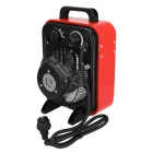 Dedra DED9921B Elektromos termosztát (fűtőelem) 1000/2000/3000W, 410m3/h