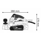Bosch  GHO26-82D Gyalu 82mm 710W, koffer 06015A4300