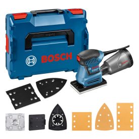 Bosch GSS160 Multi rezgőcsiszoló 180W, L-BOXX 06012A2300
