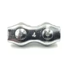 Duplex bilincs  6 mm horganyzott