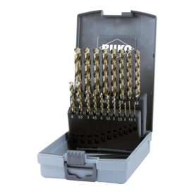   Ruko  228214RO Csigafúró készlet 19 részes, DIN338 1,0-10,0mm(0,5mm)
