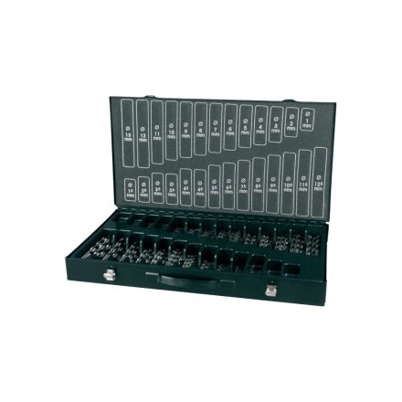 TERRAX  A214220 Fémfúrószár készlet 220 részes, HSS-G