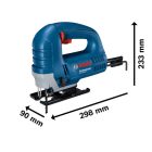 Bosch GST8000E Szúrófűrész 710W, karton 060158H000
