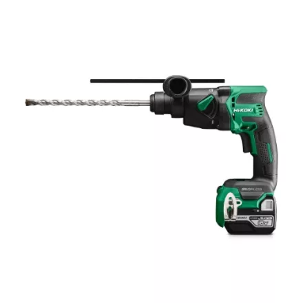 HIKOKI  DH18DPBWPZ Akkus fúrókalapács 18V SDS-Plus 1,3J, 18mm, akku és töltővel, KOFFER