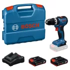 Bosch GSB18V-52 Akkus ütvefúró-csavarbehajtó 18V 2x2,0Ah L-Case 06019S0123