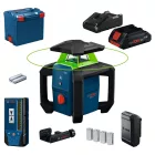 Bosch GRL18V-3-31G Forgólézer (zöld) 18V 1x4,0Ah L-BOXX374, 0601061G00