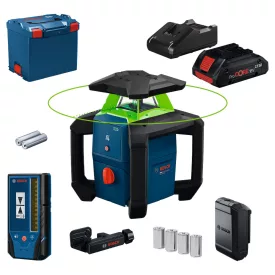   Bosch GRL18V-3-31G Forgólézer (zöld) 18V 1x4,0Ah L-BOXX374, 0601061G00