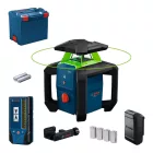 Bosch GRL18V-3-31G Forgólézer (zöld) 18V akku, töltő nélkül, L-BOXX374, 0601061G01