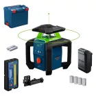 Bosch GRL18V-4-34CVG Forgólézer (zöld) 18V akku és töltő nélkül, L-BOXX374, 0601061H01