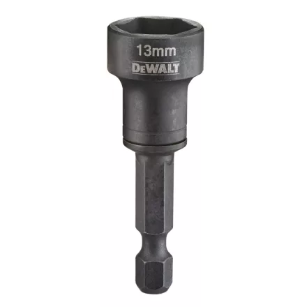 DeWalt DT7467-QZ Gépi dugókulcs 1/4" tisztítható, mágneses 13mm, 6szögű
